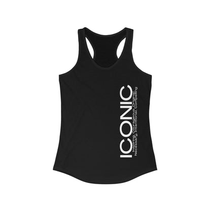 Iconic Acronym Racerback Tank